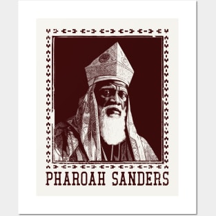 Pharoah Sanders -- Original Retro Fan Design Posters and Art